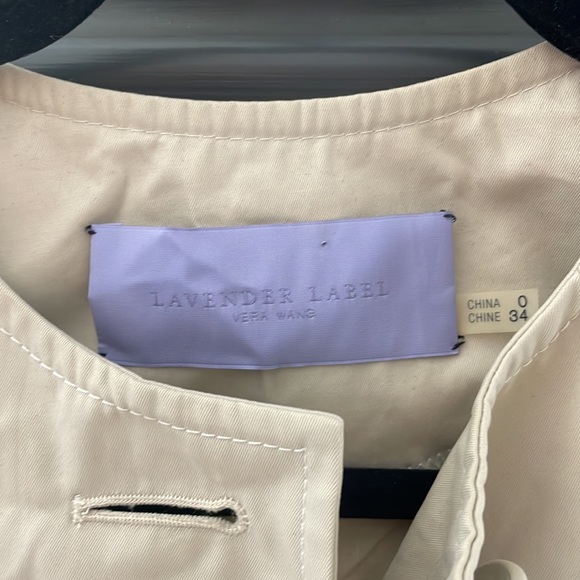 Vera Wang Lavender Label Trench Coat - Picture 2 of 8